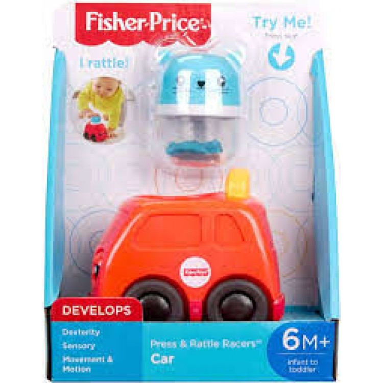 Fisher Price Press & Rattle Racers Car