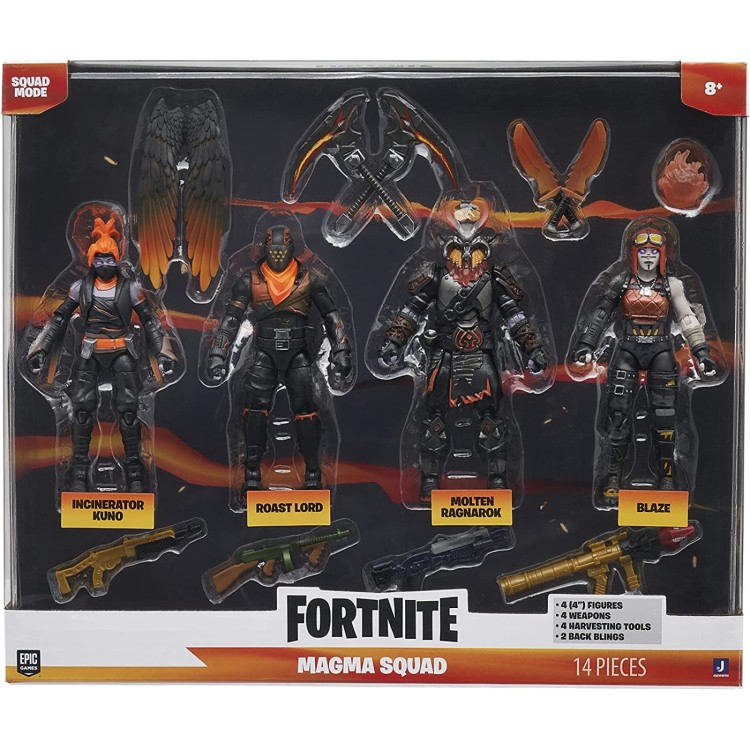 Fortnite Magma Squad Figure Pack