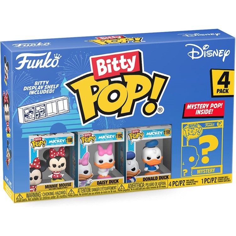 Funko Bitty POP Disney Classic 4 Pack - Minnie Mouse / Daisy Duck / Donald Duck