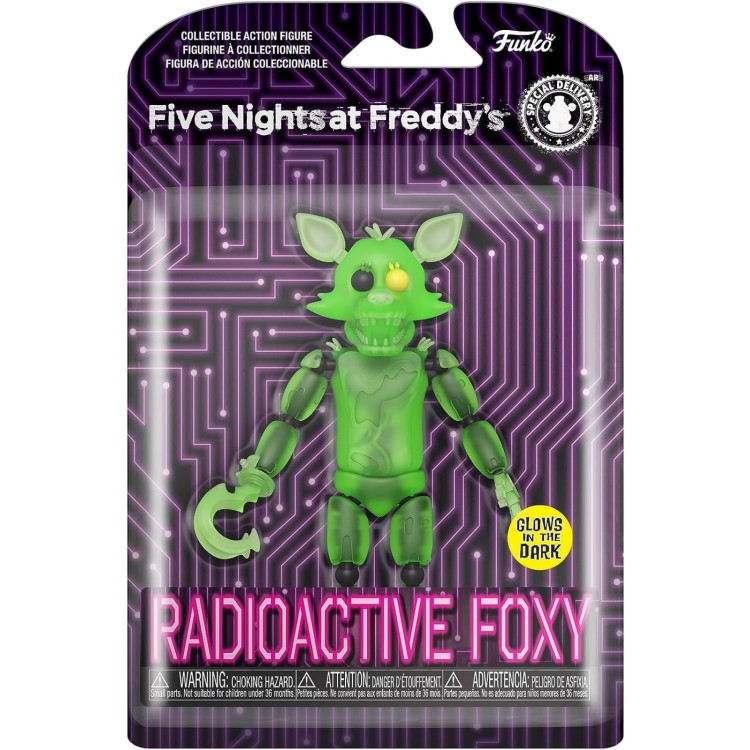 Funko Five Nights at Freddy's Action Figure - Radioactive Foxy