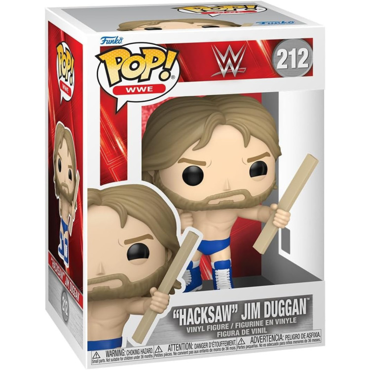 Funko POP WWE 212 'Hacksaw' Jim Duggan