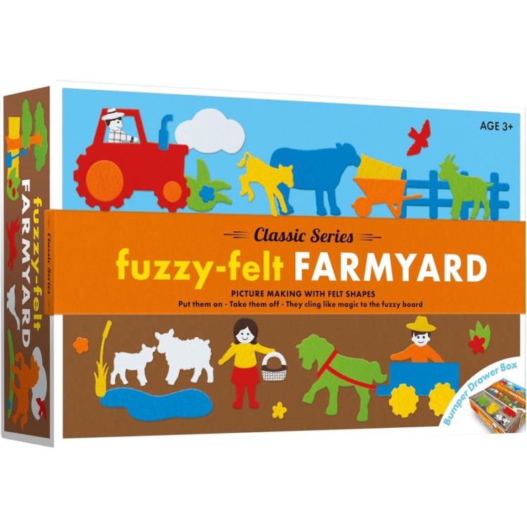 Fuzzy Felt Classic Series Farmyard
