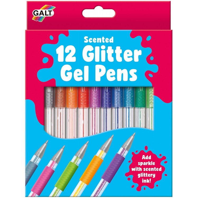 Galt 12 Glitter Gel Pens - Scented