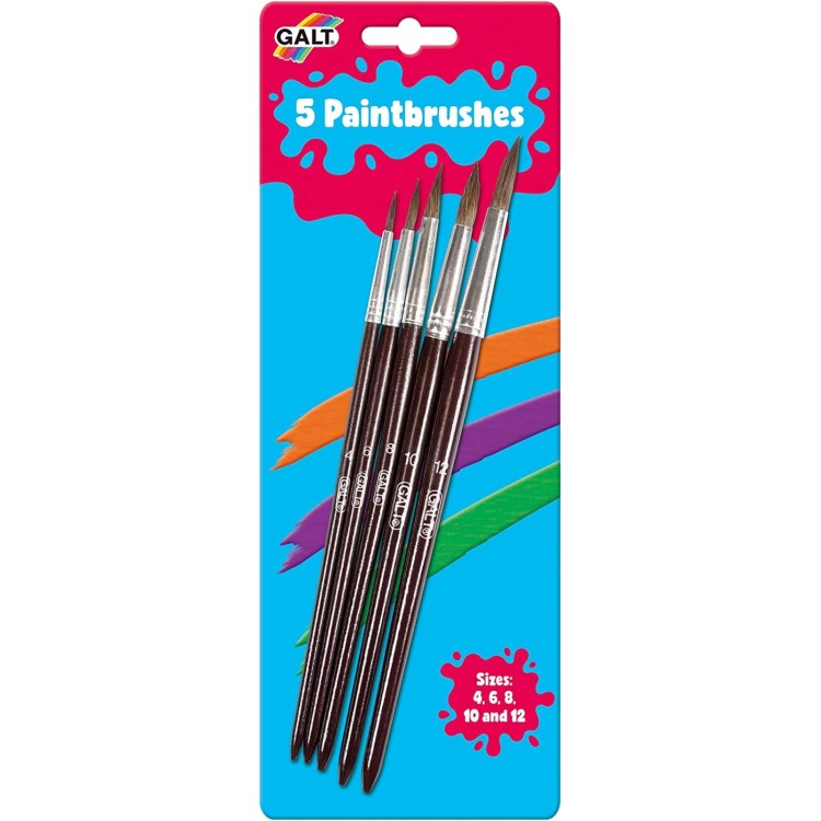 Galt 5 Paint Brushes