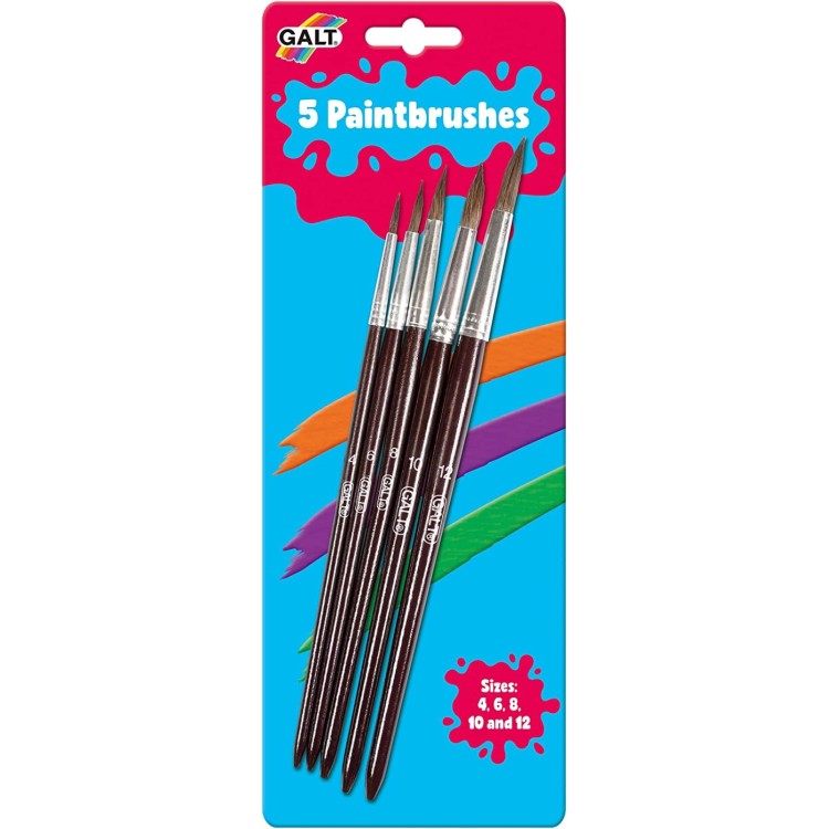 Galt 5 Paint Brushes