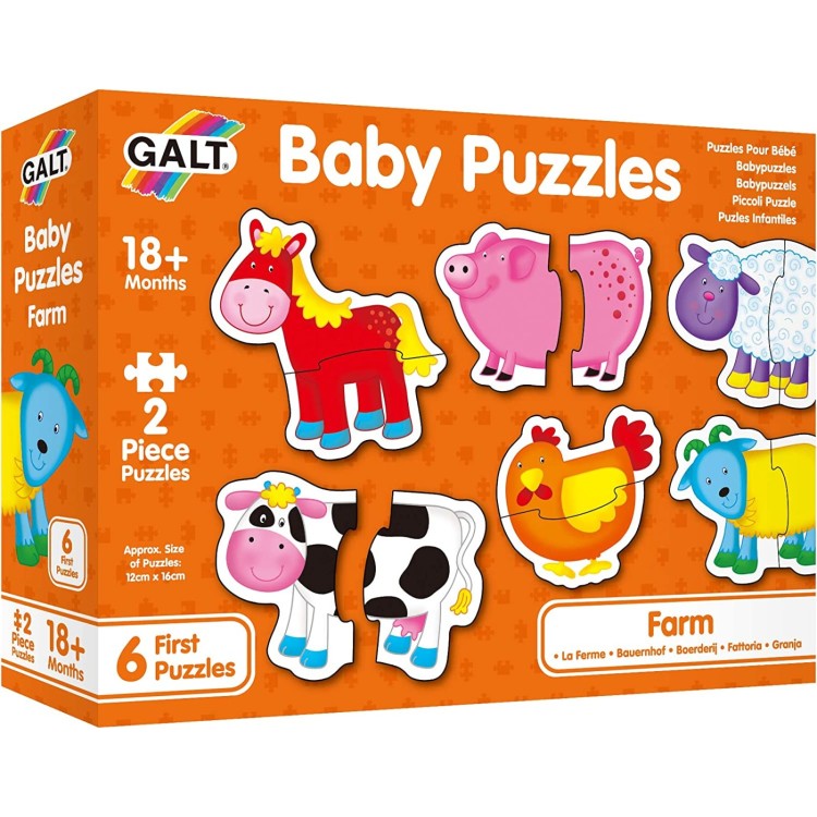 Galt Baby Puzzles - Farm