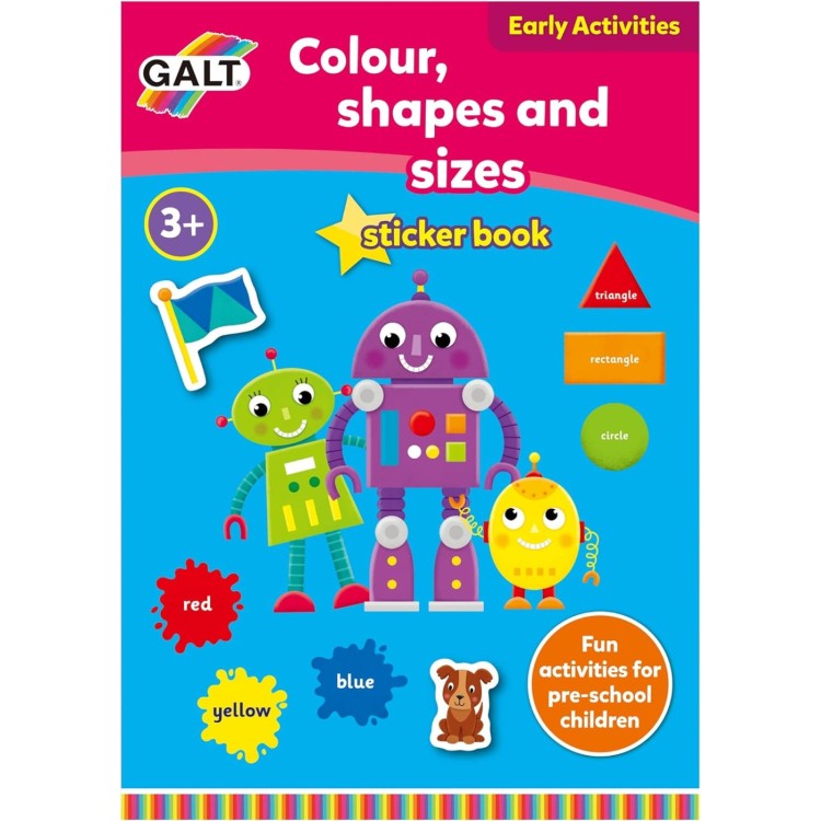 Galt Colour, Shapes and Sizes Book