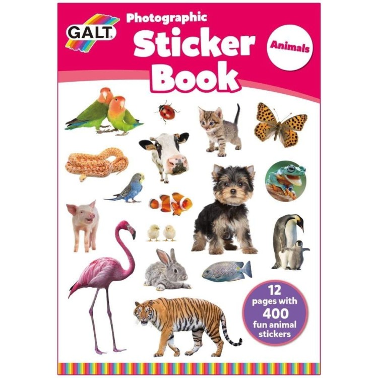 Galt Photographic Sticker Book - Animals
