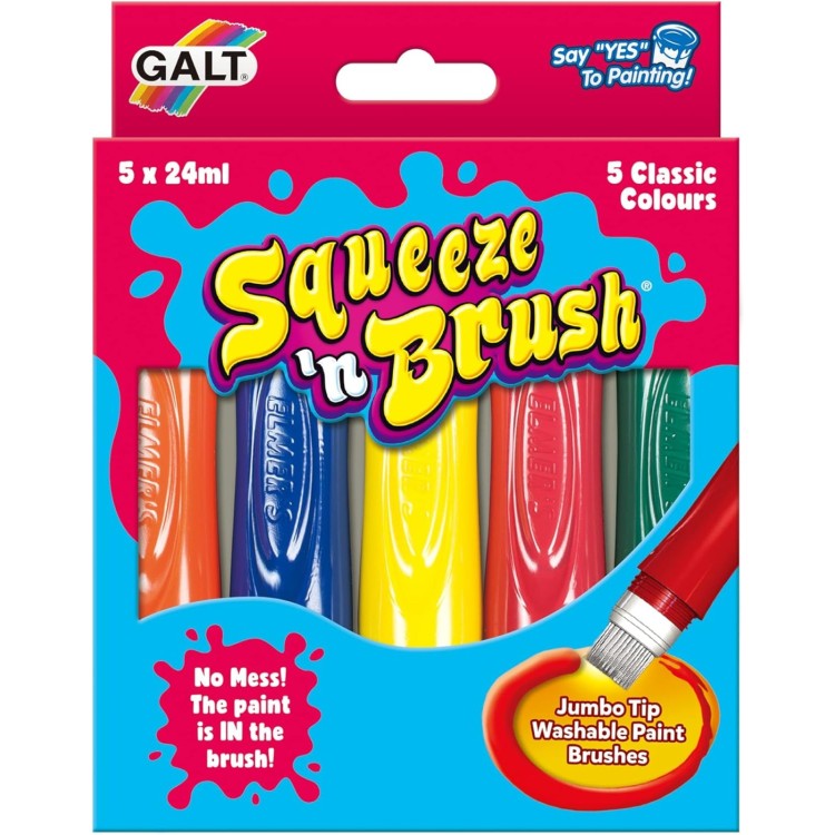 Galt Squeeze n Brush 5 Classic Colours