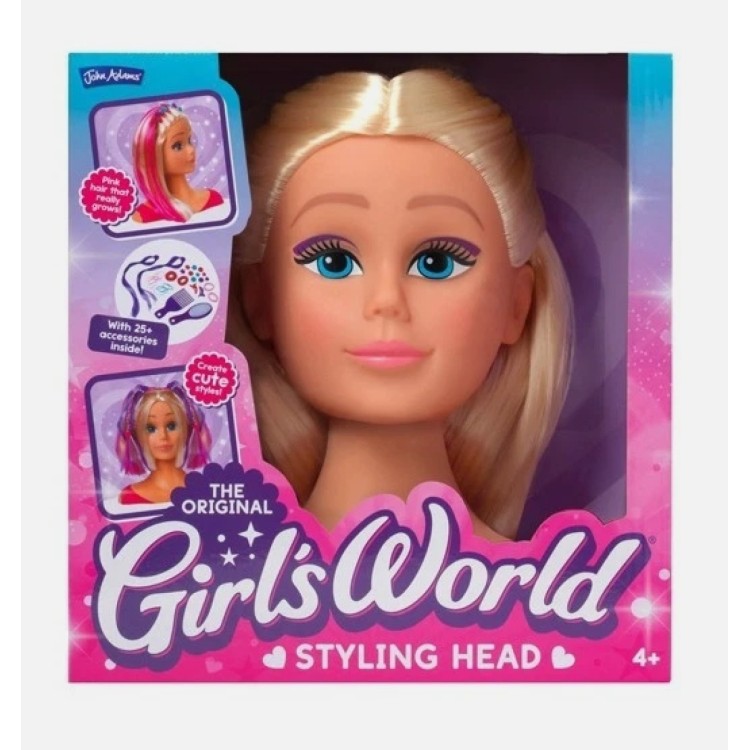 Girls World Styling Head