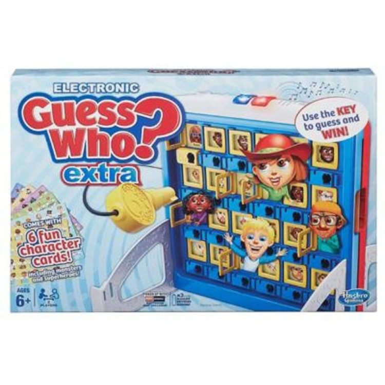 Electronic guess on sale who extra
