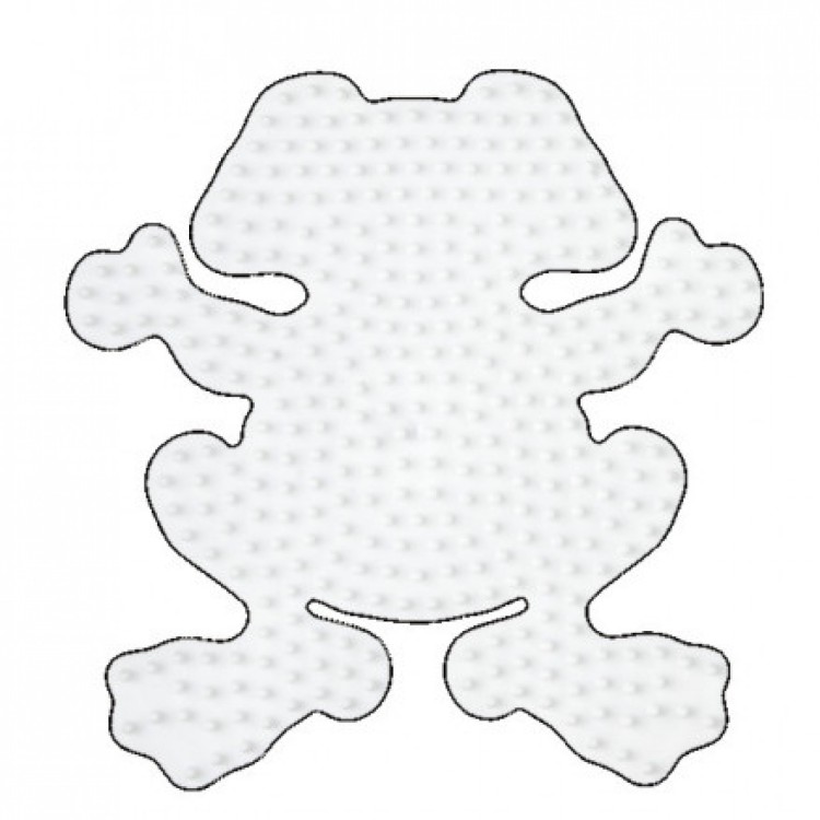 Hama Beads Frog Template