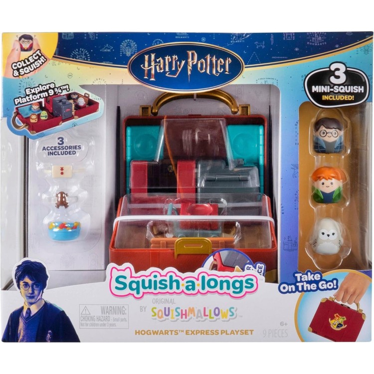Harry Potter Squish-a-Longs Hogwarts Express Playset