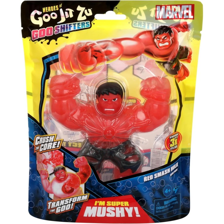 Heroes Of Goo Jit Zu Marvel - Red Smash Hulk