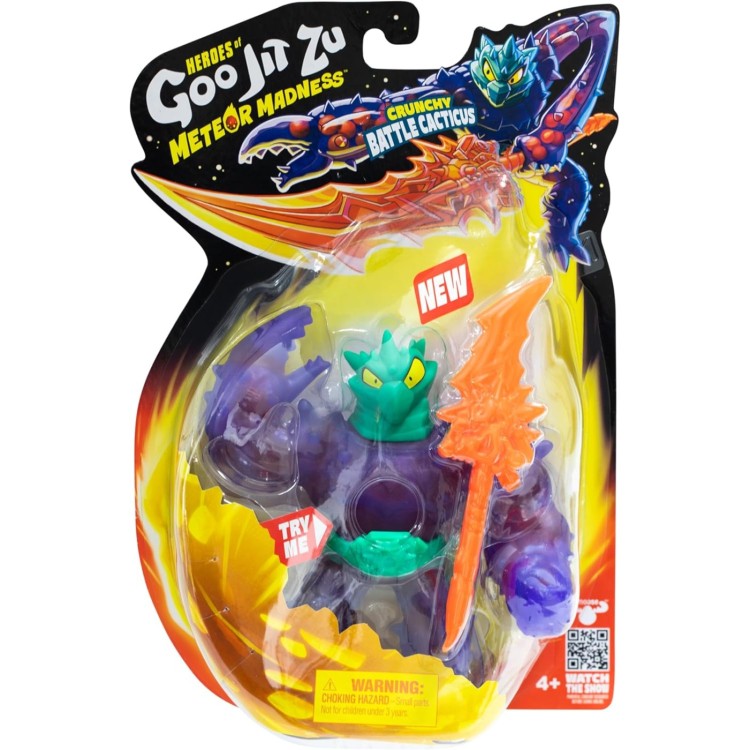 Heroes of Goo Jit Zu Meteor Madness Figure - Battle Cacticus