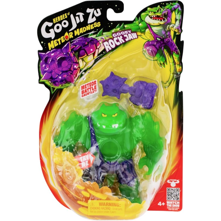 Heroes of Goo Jit Zu Meteor Madness Figure - Rock Jaw