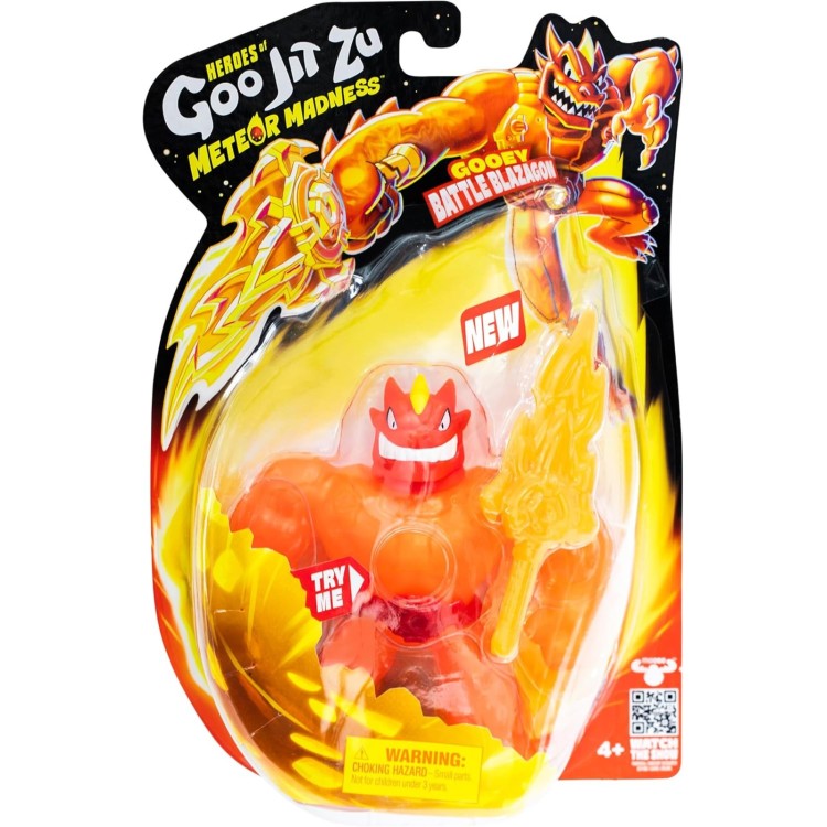 Heroes of Goo Jit Zu Meteor Madness Figure - Battle Blazagon