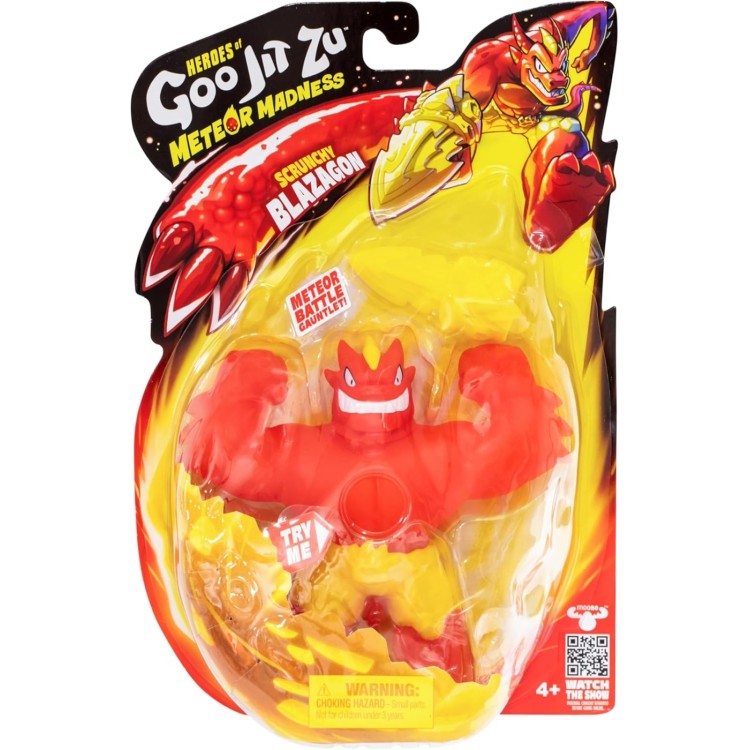 Heroes of Goo Jit Zu Meteor Madness Figure - Blazagon