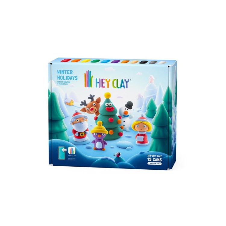 Hey Clay 15 Cans Set - Winter Holidays