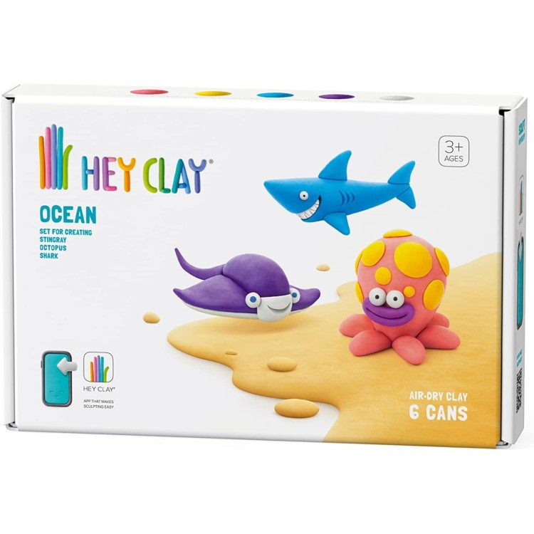 Hey Clay 6 Cans Set - Ocean