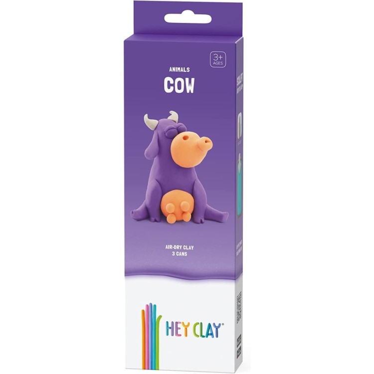 Hey Clay 3 Cans Set - Cow