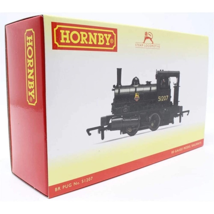 Hornby Steam Loco R3728 Br Pug Loco no.51207