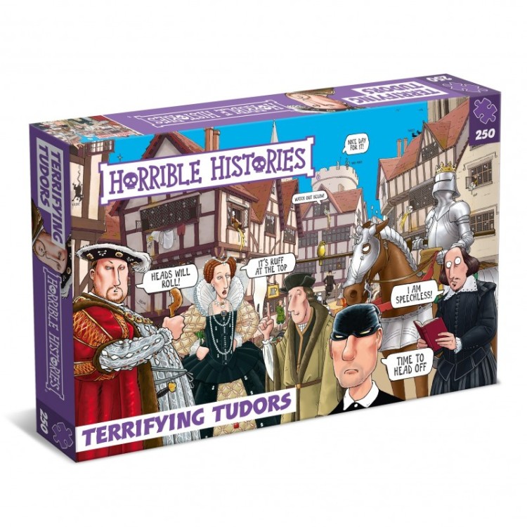 Horrible Histories Terrifying Tudors 250pc Puzzle
