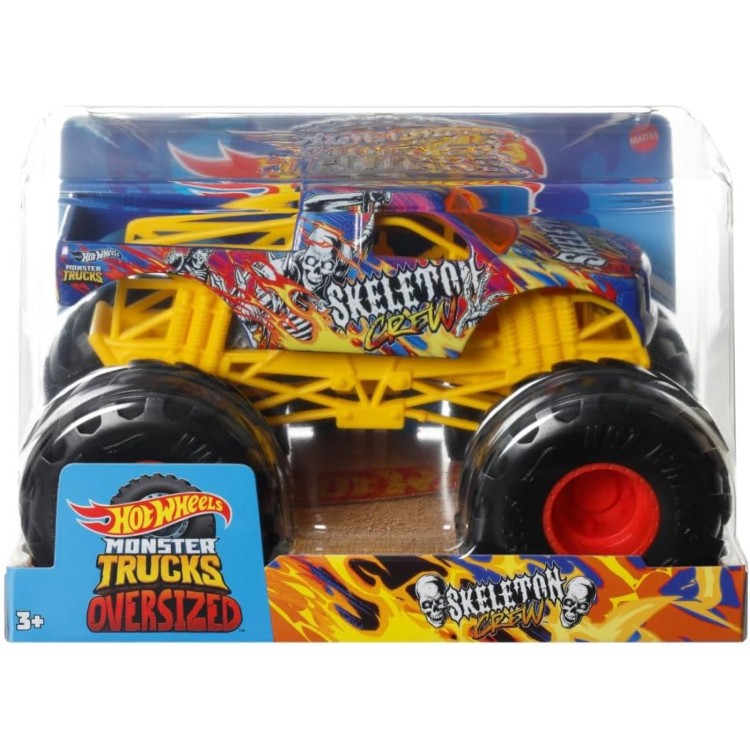 Hot Wheels 1:24 Monster Truck - Skeleton Crew