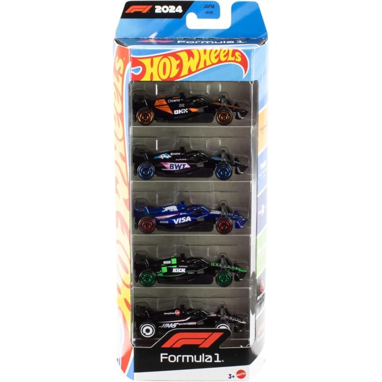 Hot Wheels Formula 1 5 Car Gift Pack