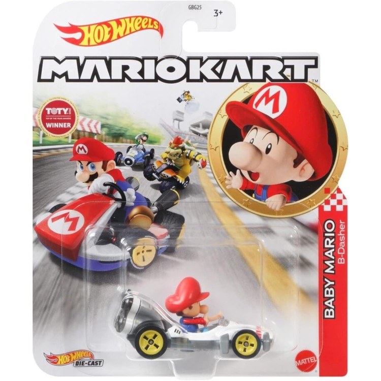 Hot Wheels Mario Kart - Baby Mario