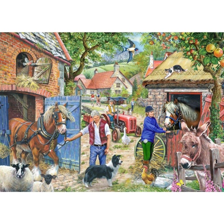 House of Puzzles Appletree Lane 1000pc Puzzle