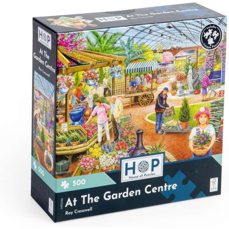House of Puzzles At the Garden Centre 500pc Puzzle