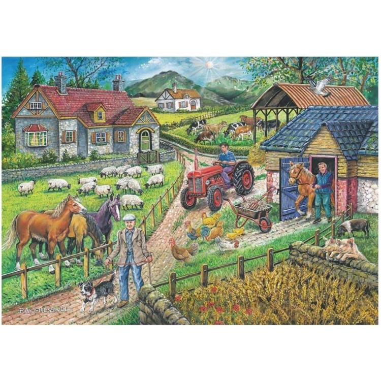 House of Puzzles Barley Mow Farm BIG 250pc Puzzle