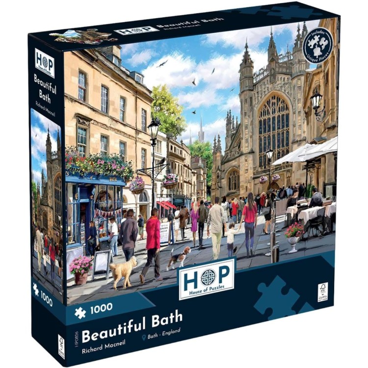 House of Puzzles Beautiful Bath 1000pc Puzzle