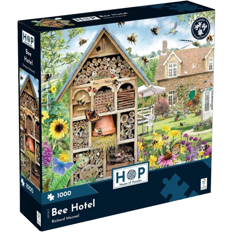 House of Puzzles Bee Hotel 1000pc Puzzle