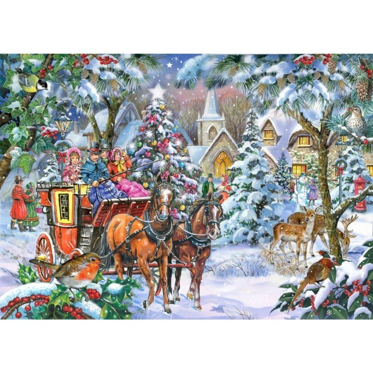 House of Puzzles Coach Party 1000pc Puzzle