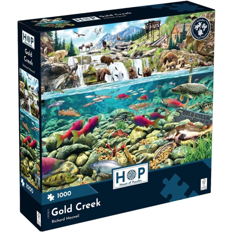 House of Puzzles Gold Creek 1000pc Puzzle