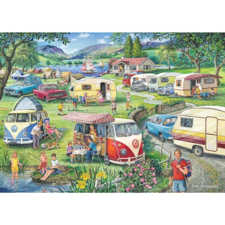 House of Puzzles Happy Holidays 1000pc Puzzle