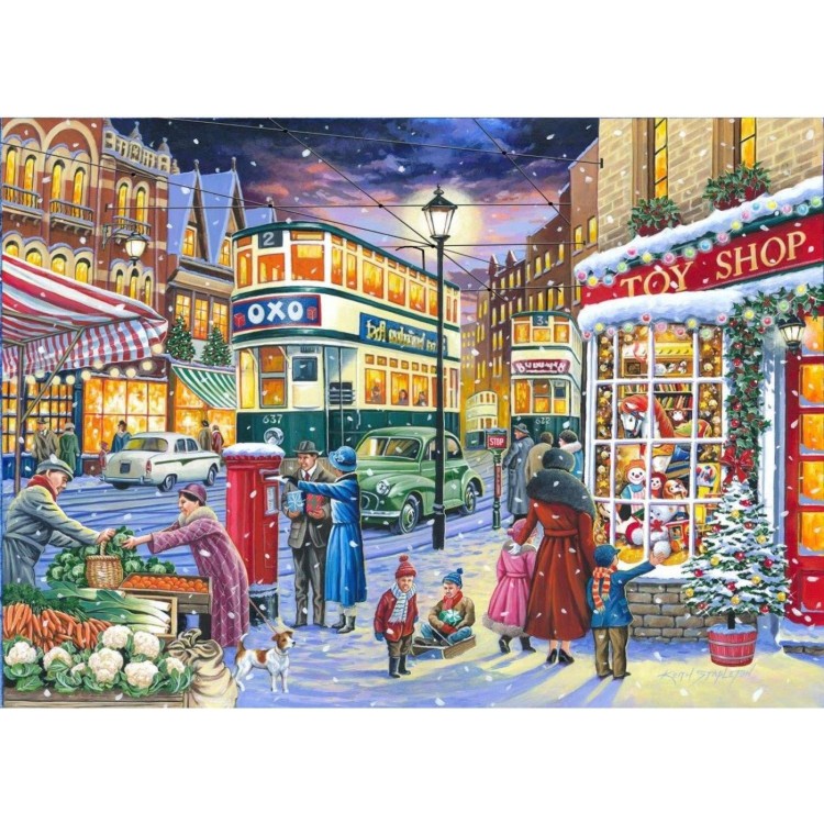 House of Puzzles No.19 Catching the Tram 1000pc Puzzle