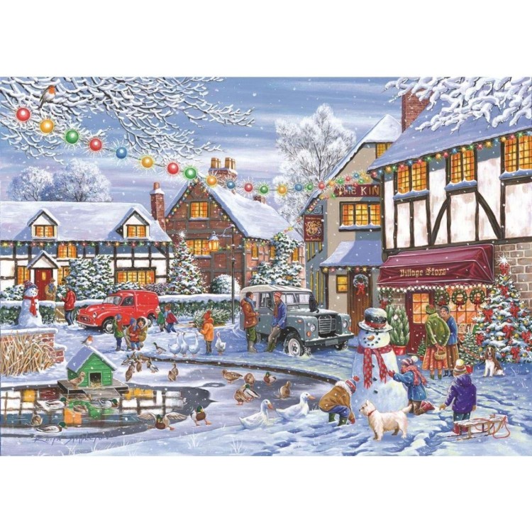 House of Puzzles No.20 On Thin Ice 1000pc Puzzle
