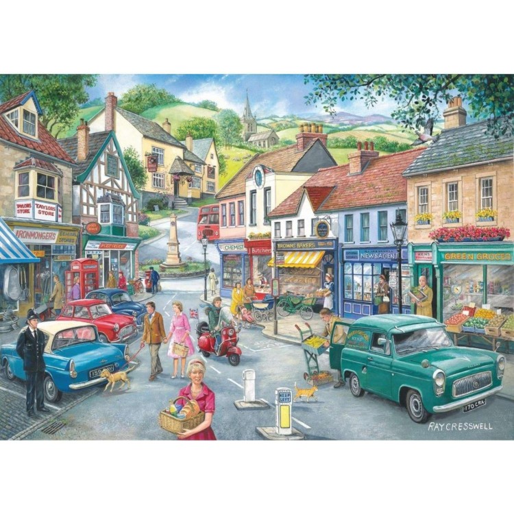House of Puzzles No.23 - At the Shops 1000pc Puzzle