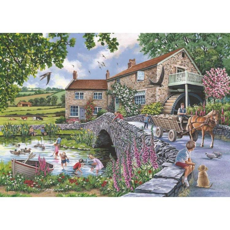 House of Puzzles Old Mill 1000pc Puzzle
