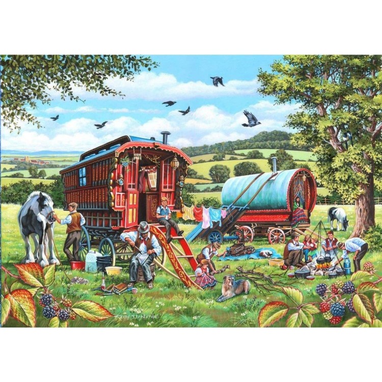 House of Puzzles Pedlar Man 1000pc Puzzle