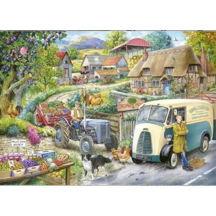 House of Puzzles Plum Jam 500pc Puzzle