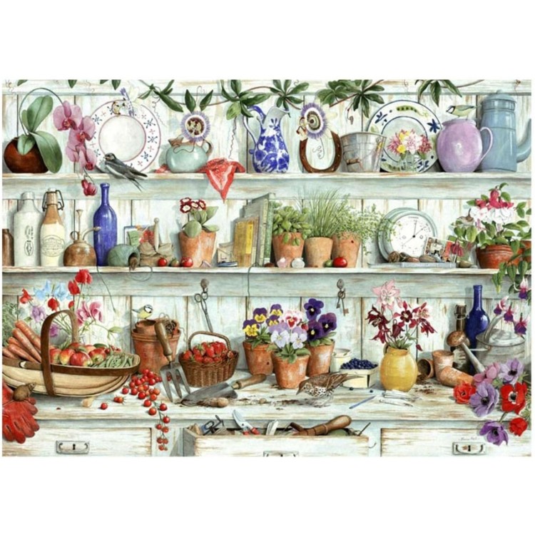 House of Puzzles Posies & Produce Big 500pc Puzzle