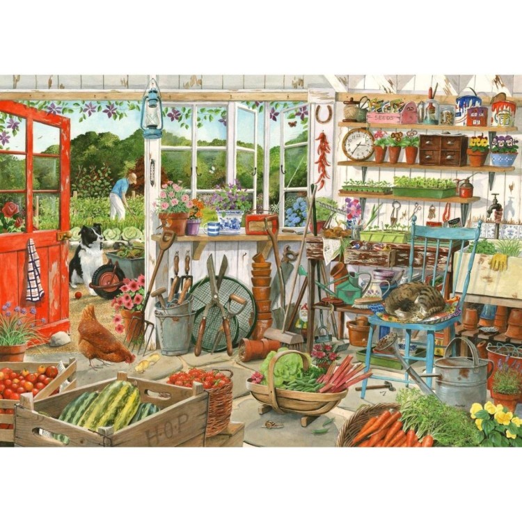 House of Puzzles Potting Shed 1000pc Puzzle