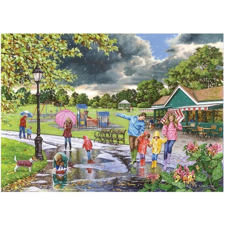 House of Puzzles Puddles 500pc Puzzle