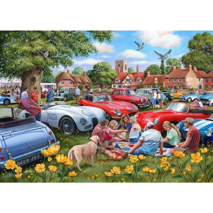 House of Puzzles Rally Round 1000pc Puzzle