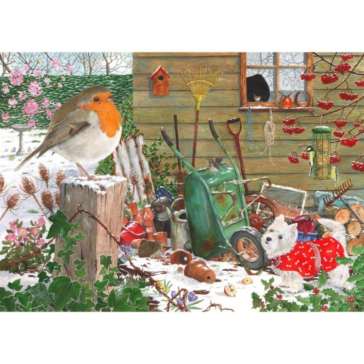 House of Puzzles Robin Redbreast 1000pc Puzzle