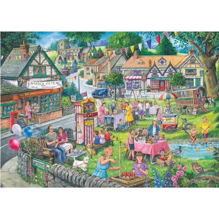 House of Puzzles Summer Green 500pc Puzzle